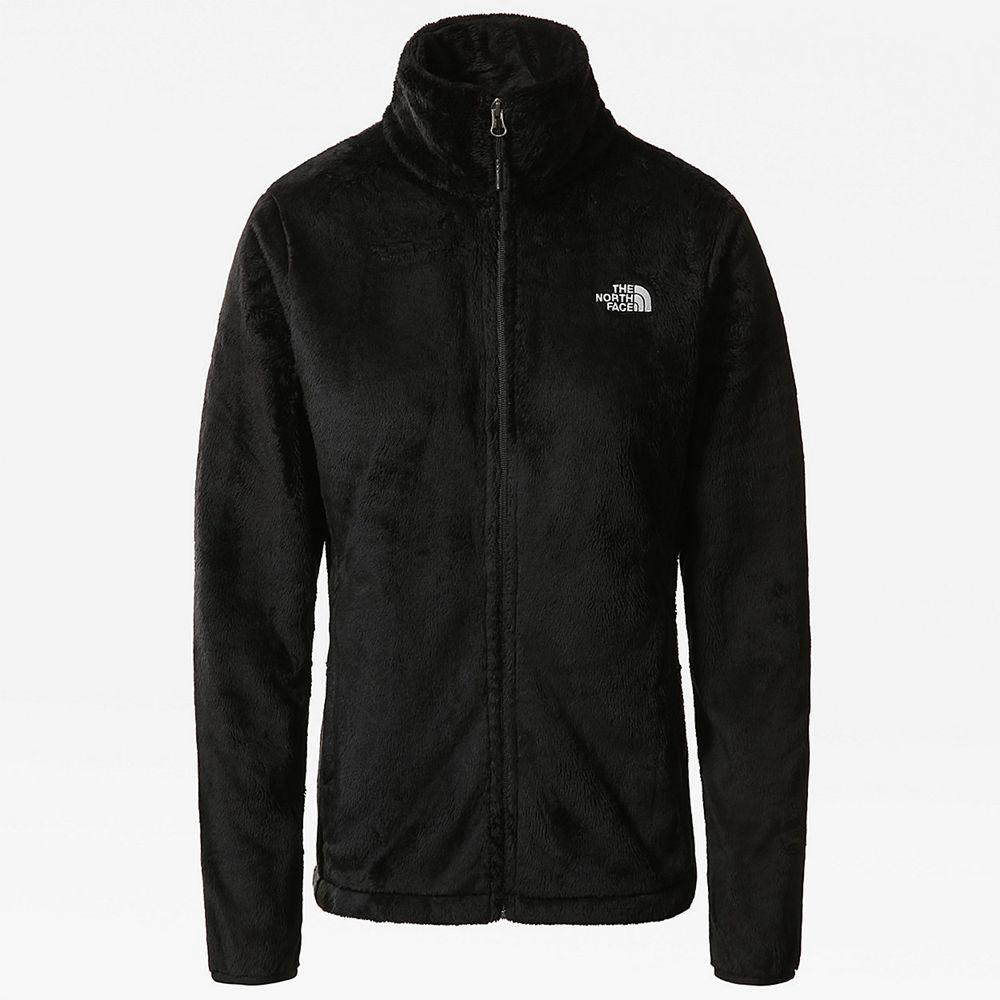 The North Face Osito Γυναικεια Μπουφάν Fleece - Μαυρα / Ασπρα (BZKV60834)